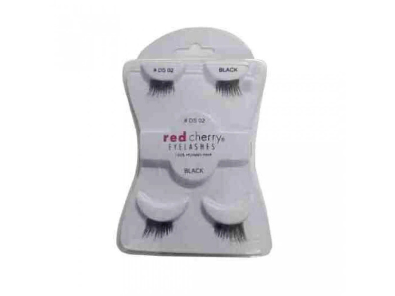 RED CHERRY EYELASHES BLCK DS 02