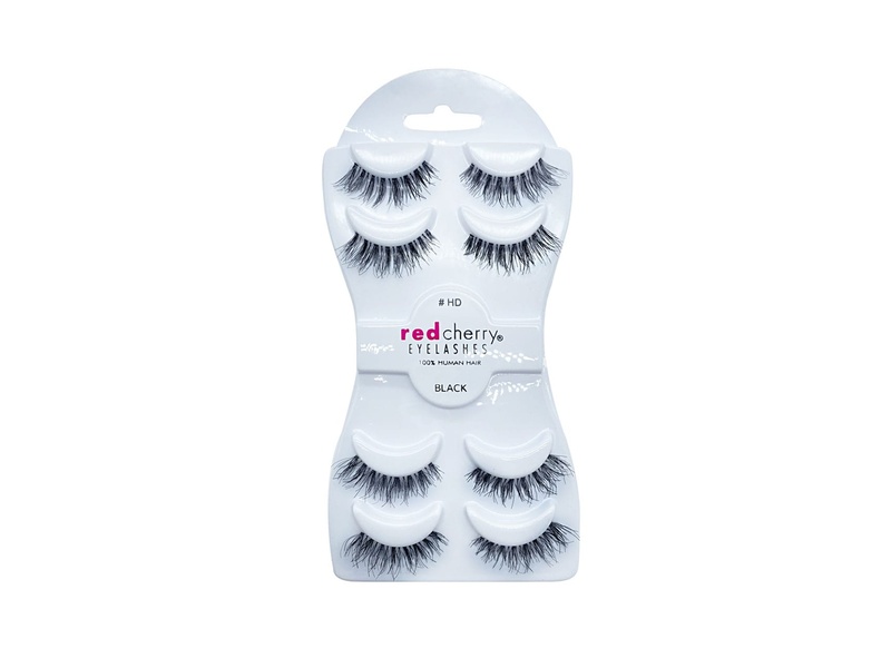 RED CHERRY EYELASHES BLACK HD