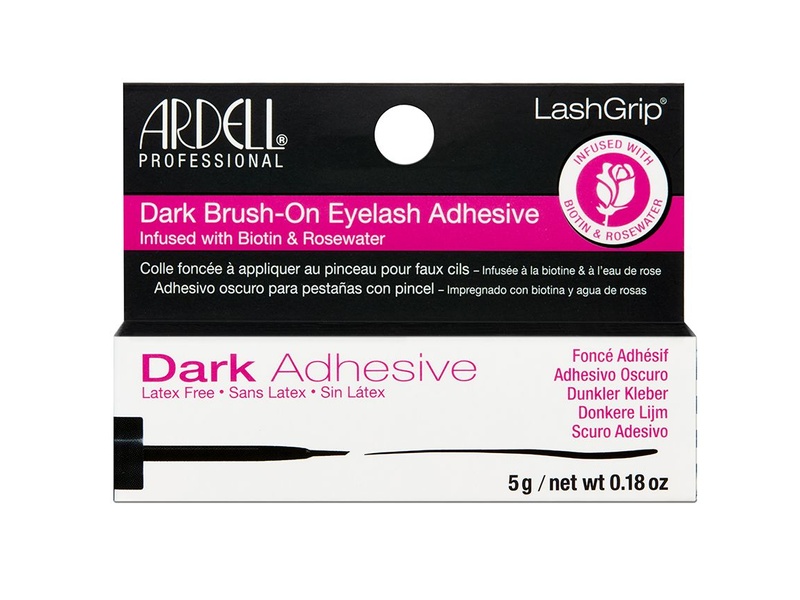 DARK ADHESIVE BRUSH-ON EYE LASHES 5G