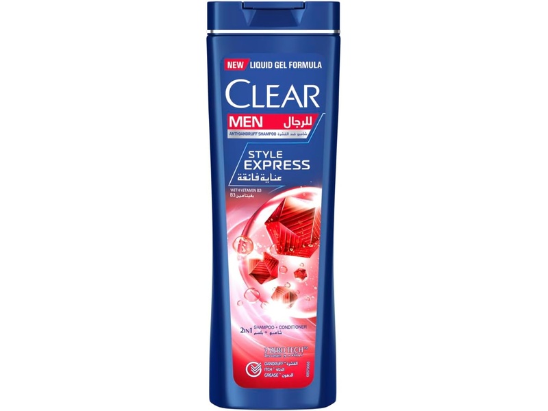 Clear 2-in-1 style express anti-dandruff shampoo 200ml