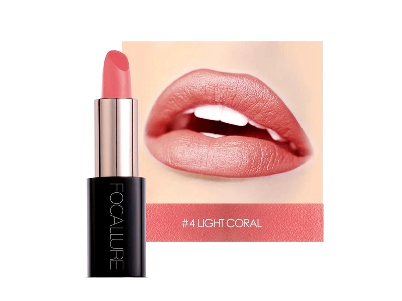 FOCALLURE LACQUER LIPSTICK 04 LIGHT CORAL