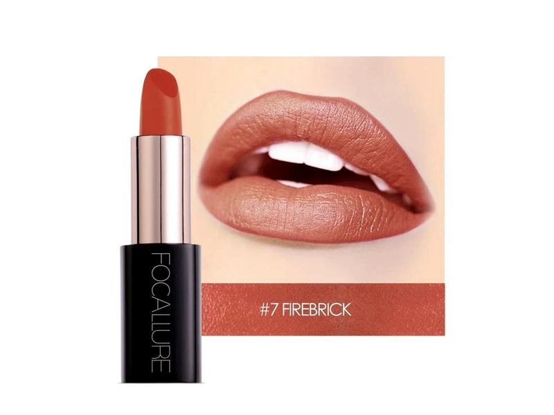 FOCALLURE LACQUER LIPSTICK 07 FIREBRICK