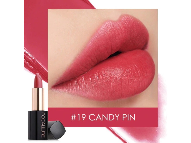 FOCALLURE LACQUER LIPSTICK 19 CANDY PIN