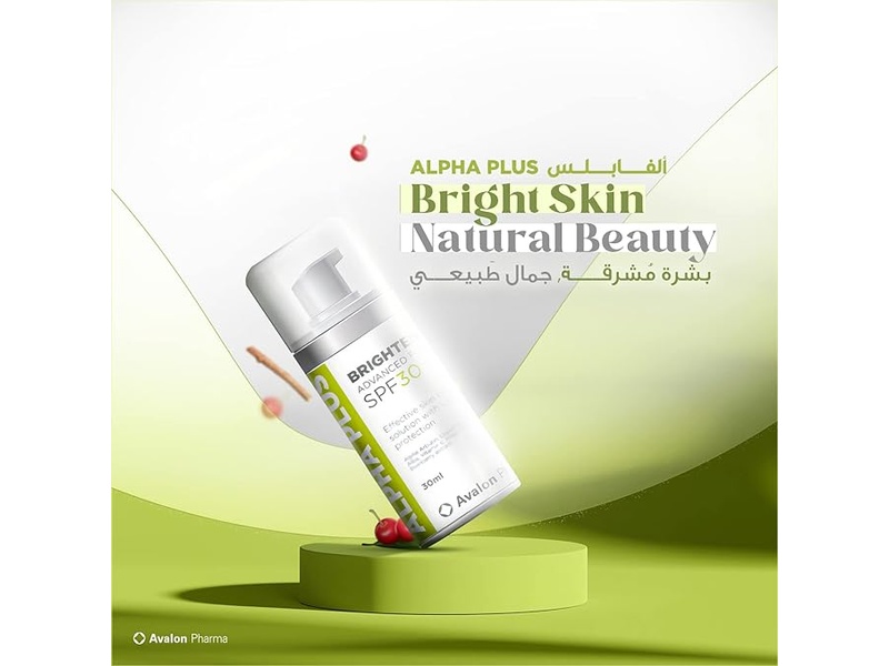 Alpha plus brightening advanced formula spf30  30ml