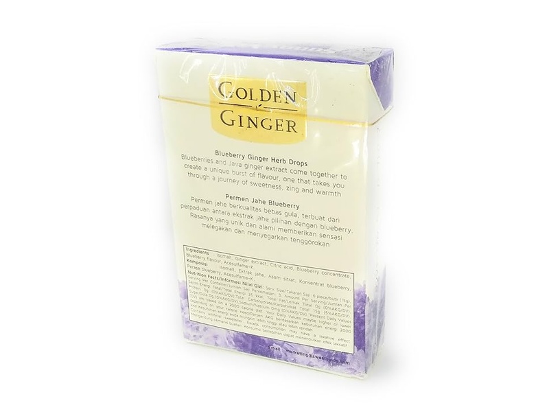 GOLDEN GINGER BLUBERRY GINGERINE HERB DROPS