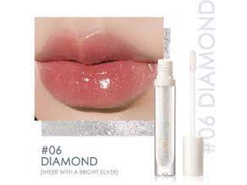 FOCALLURE LIP GLOW 06 DIAMOND FA 153 SHINE LIP GLOSS