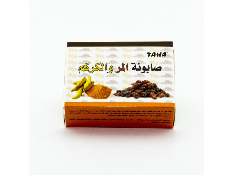 TAHA SOAP BAR 125GM MYRRAH & KURKUM