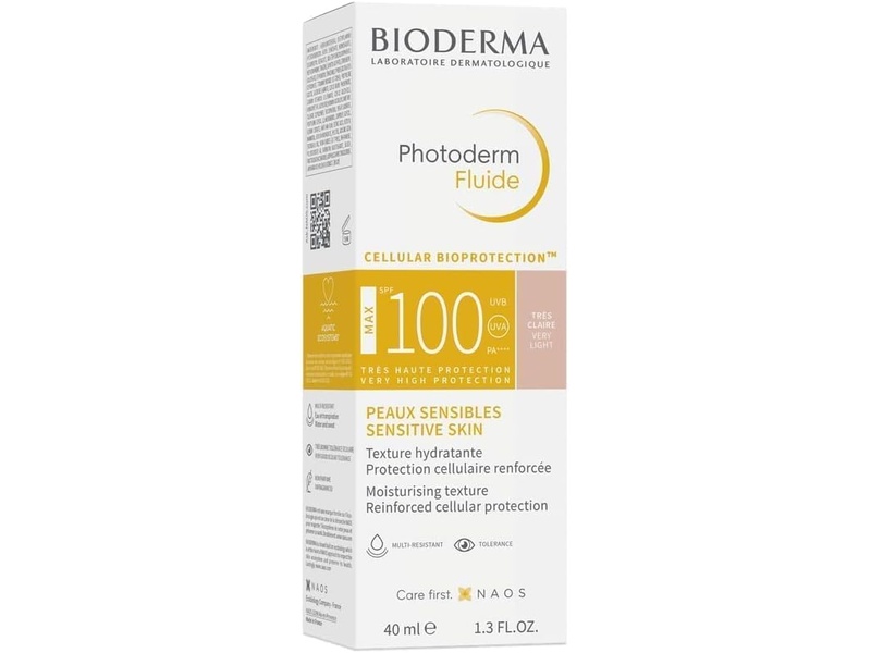 BIODERMA FLUIDE MAX 100 VERY LIGHT SENSITIVE SKIN 40ML