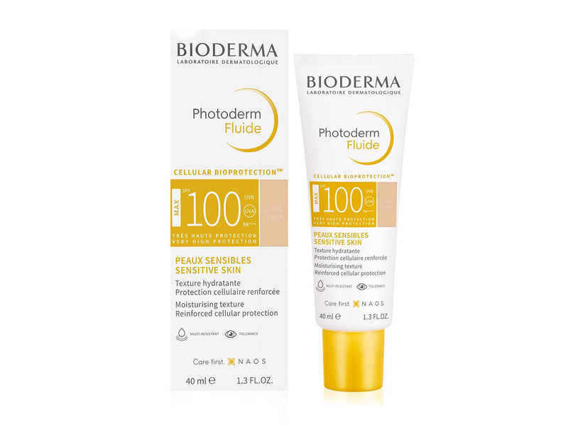 BIODERMA FLUIDE MAX 100 VERY LIGHT SENSITIVE SKIN 40ML