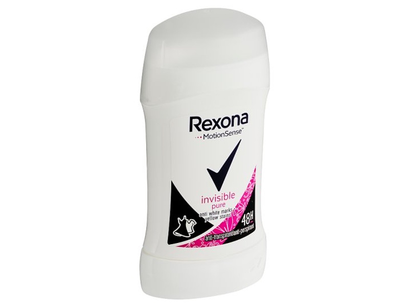 REXONA DEODORANT STICK INVISIBLE PURE 40ML