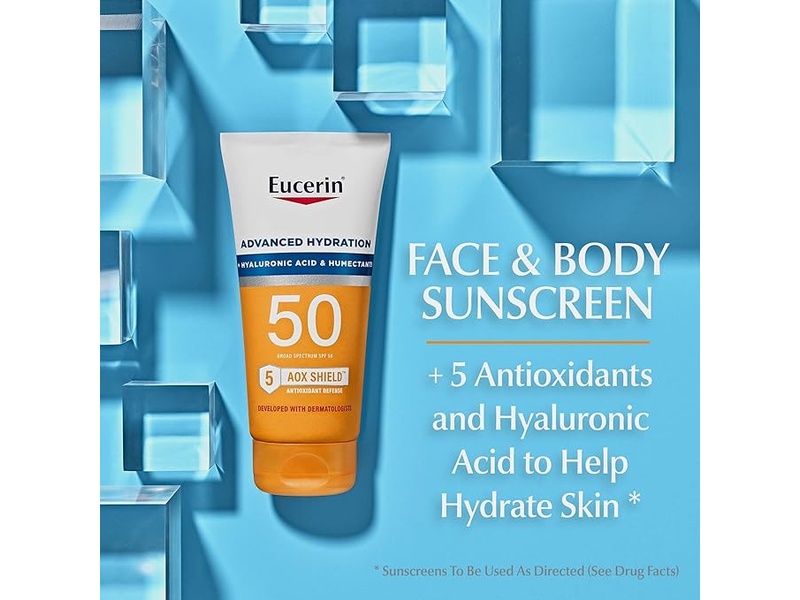 EUCERIN SUN ADVANCED HYDRATION SPF 50 LOTION