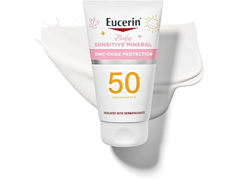 EUCERIN SUN SENSITIVE MINERAL BABY SPF 50 LOTION