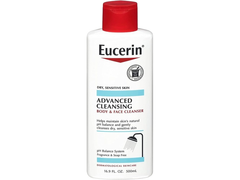 EUCERIN ADVANCED CLEANSING BODY AND FACE CLEANSER