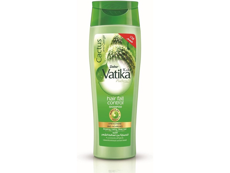 VATIKA SHAMPOO 400ML CACTUS & GERGIR HAIR FALL CONTROL