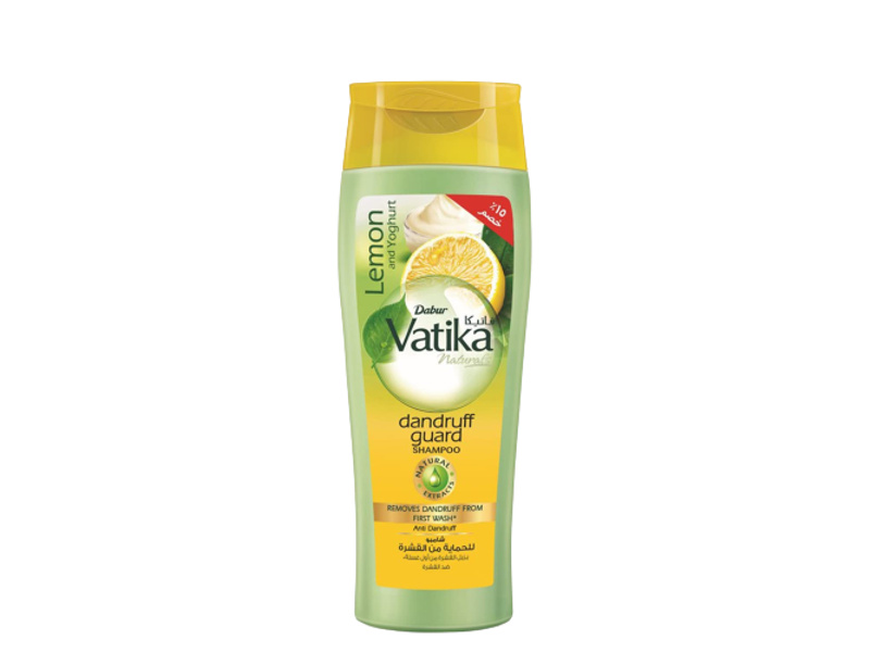 VATIKA SHAMPOO 400ML LEMONN & YOGHURT DANDRUFF GUARD