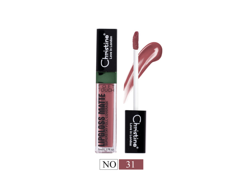 CHRISTINE 31 LIPGLOSS SOFT TOUCH FULL MATTE