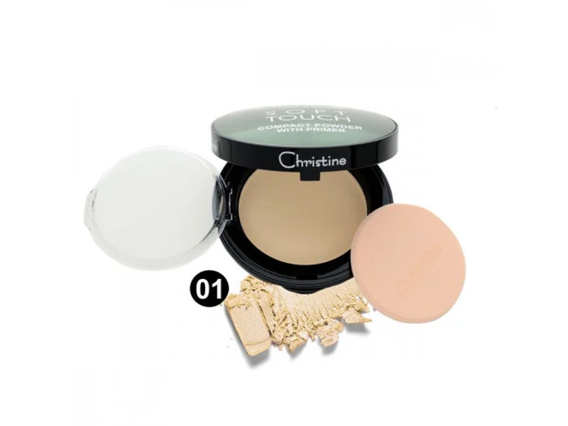 CHRISTINE 01 SOFT TOUCH COMPACT POWDER PRIMER