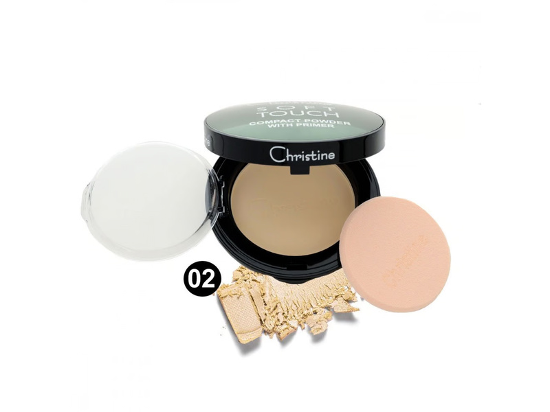 CHRISTINE 02 SOFT TOUCH COMPACT POWDER PRIMER