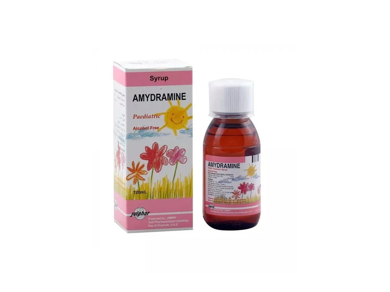 AMYDRAMINE PAED SYRUP 120ML