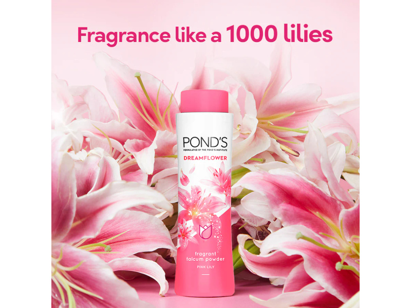 PONDS 300G FREGRANT TALC DREAM FLOWER