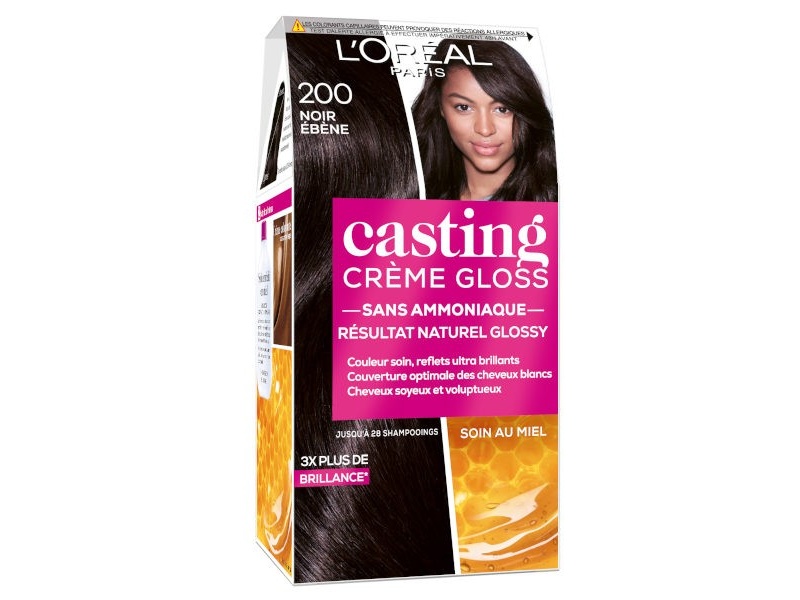 LOREAL CASTING COLORATION 200 BLACK EBENE