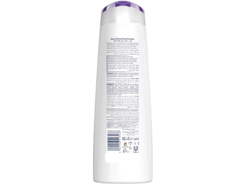 DOVE MOISTURISING 400ML HYDRATANT