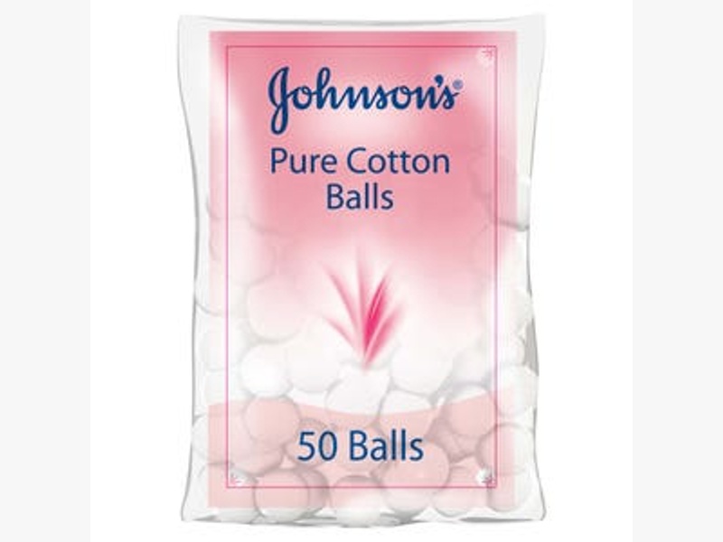 Johnsons cotton balls 50p