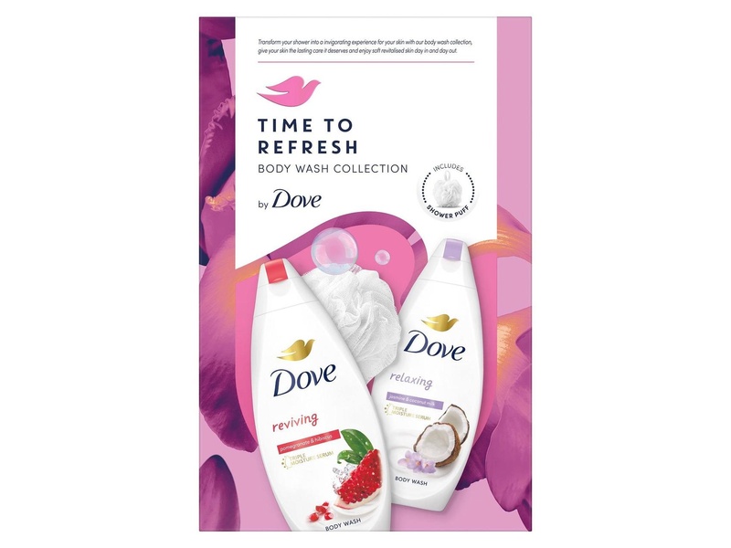 DOVE GIFT SET BODY WASH 2 IN 1 225ML