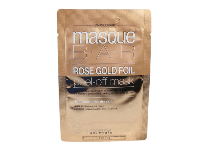MASQUE BAR ROSE GOLD FOIL PEEL OFF MASK 12ML
