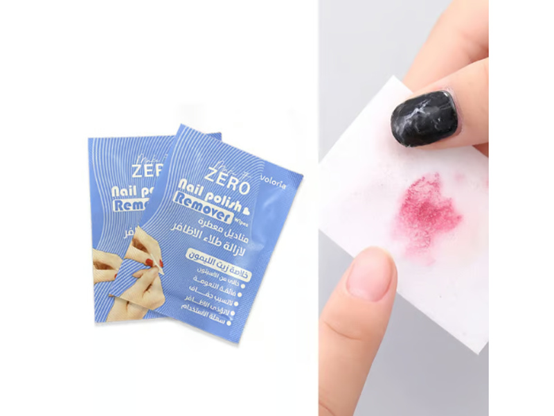 VOLORIA ZERO MAKE IT NAIL POLISH REMOVER 12PCS