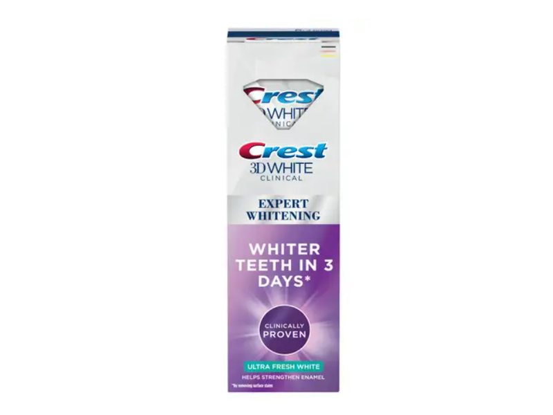 CREST TOOTHPASTES 3D WHITE CLINICAL 75ML ULTRA FRESH