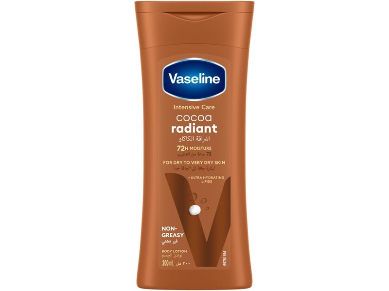 VASELINE LOTION 200ML COCOA RADIANT