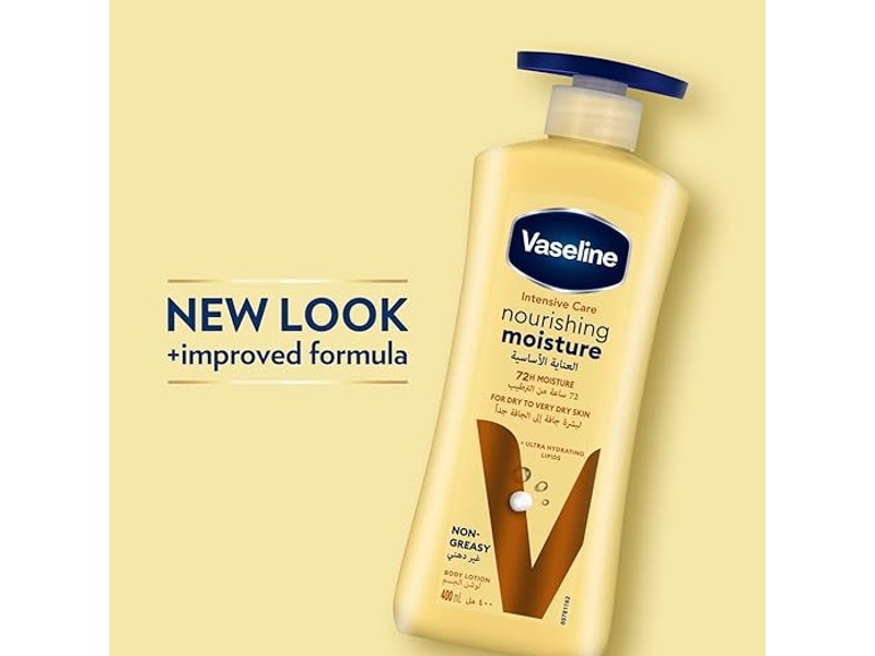 VASELINE LOTION 400ML ESSENTIAL HEALING