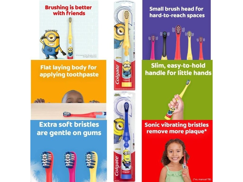 COLGATE TOOTHBRUSH LITTLE KIDS SMILES 3-5Y SOFT