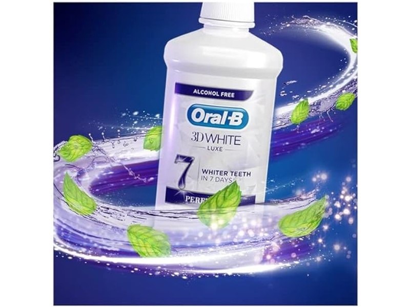 ORALB 3D WHITE LUXE PERFECTION MOUTHWASH 500 ML