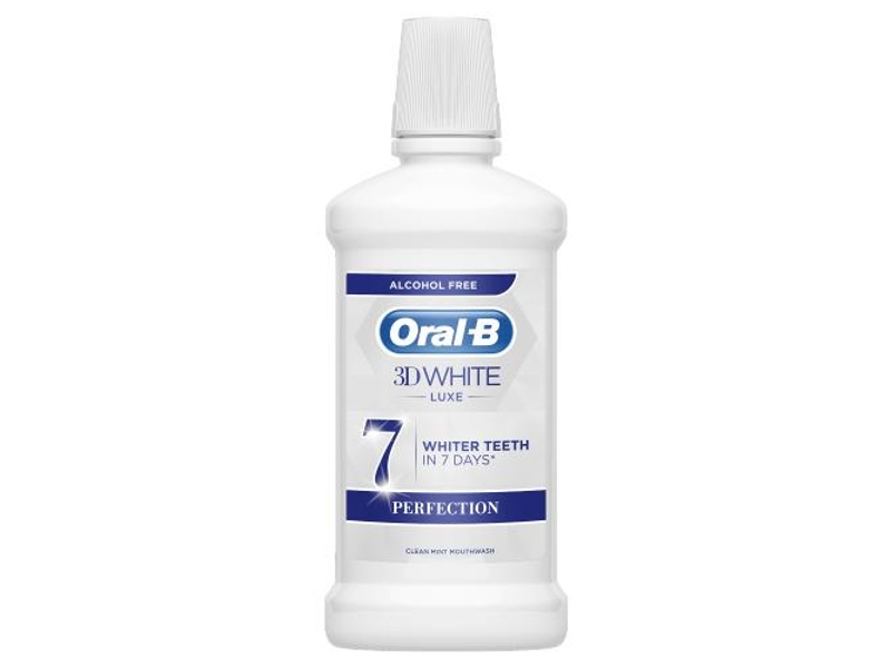 ORALB 3D WHITE LUXE PERFECTION MOUTHWASH 500 ML