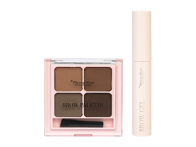 PIERRE RENE BROW KIT BROW PALETTE + BROW GEL