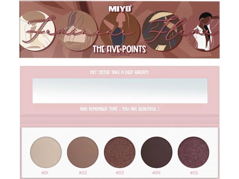 MIYO FIVE POINT PALETTS EYESHADOWS 11