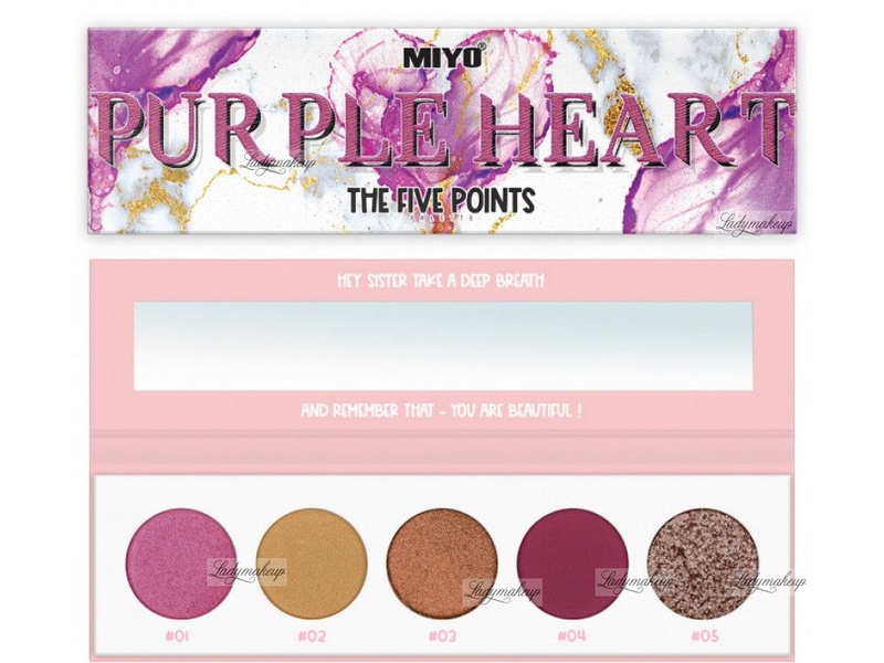 MIYO FIVE POINT PALETTS EYESHADOWS 27