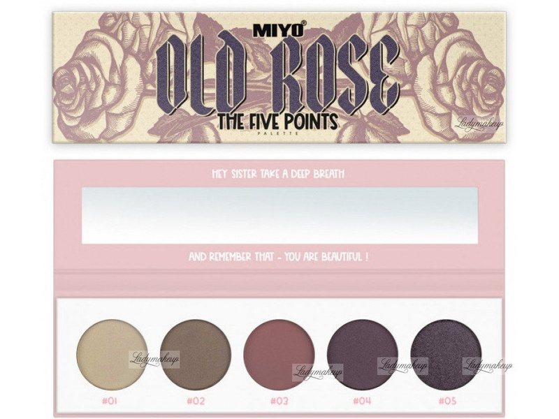 MIYO FIVE POINT PALETTS EYESHADOWS 03