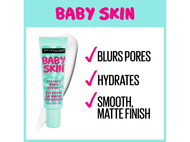 MAYBELLINE BABY SKIN INSTANT PORE ERASER 20ML (010-CLEAR)