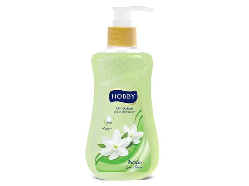 HOBBY LIQUID HANDWASH 400ML LOTUS FLOWER