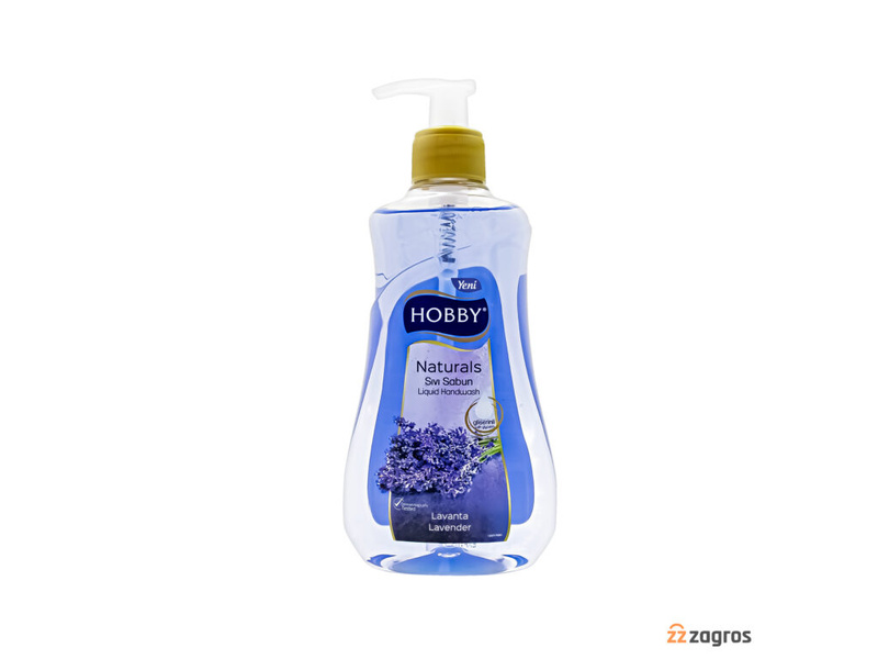 HOBBY LIQUID HANDWASH 400ML NATURALS LAVENDER