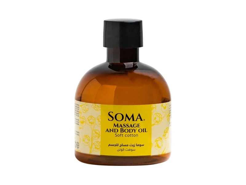 SOMA BODY MASSAGE OIL 170 ML SOFT COTTON