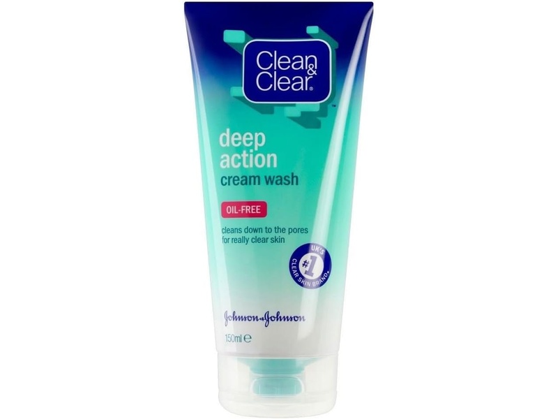 CLEAN & CLEAR DAILY DEEP ACTION CREAM WASH150ML