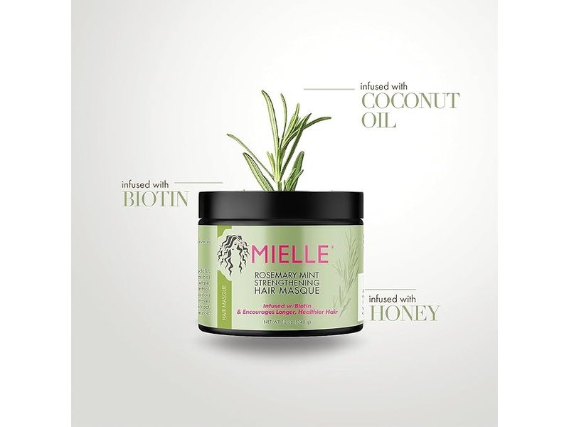 MIELLE ROSEMARY MINT HAIR MASQUE 340GM