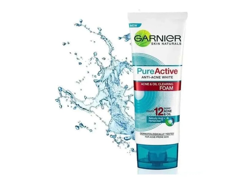 GARNIER FACIAL FOAM PURE ACTIVE 100ML