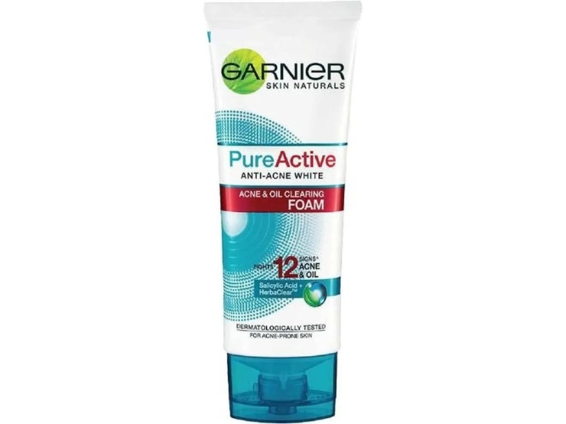 GARNIER FACIAL FOAM PURE ACTIVE 100ML