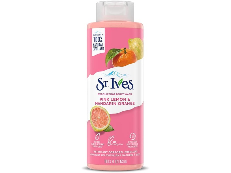 ST IVES PINK LEMON  BODY WASH 473ML