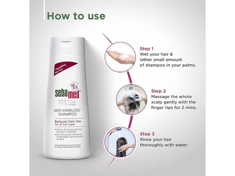 SEBAMED ANTI-HAIR LOSS SHAMPOO - 200ML